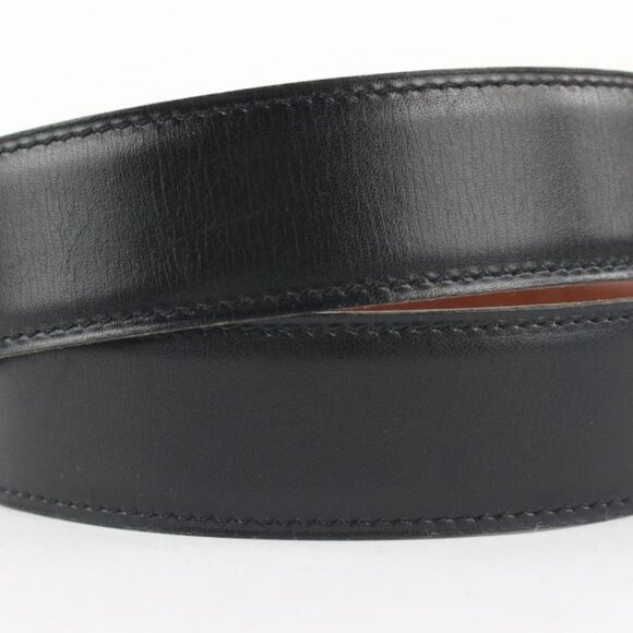 Hermès Black x Silver Reversible Cadena H Belt Kit main image 6